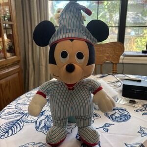Vintage Mickey‎ Mouse Walt Disney Productions Mfd By Hasbro Made In Taiwan